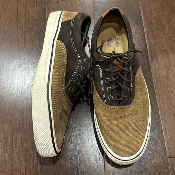 Bass brown classic compass shoes - size 12 - Picture 1 of 5